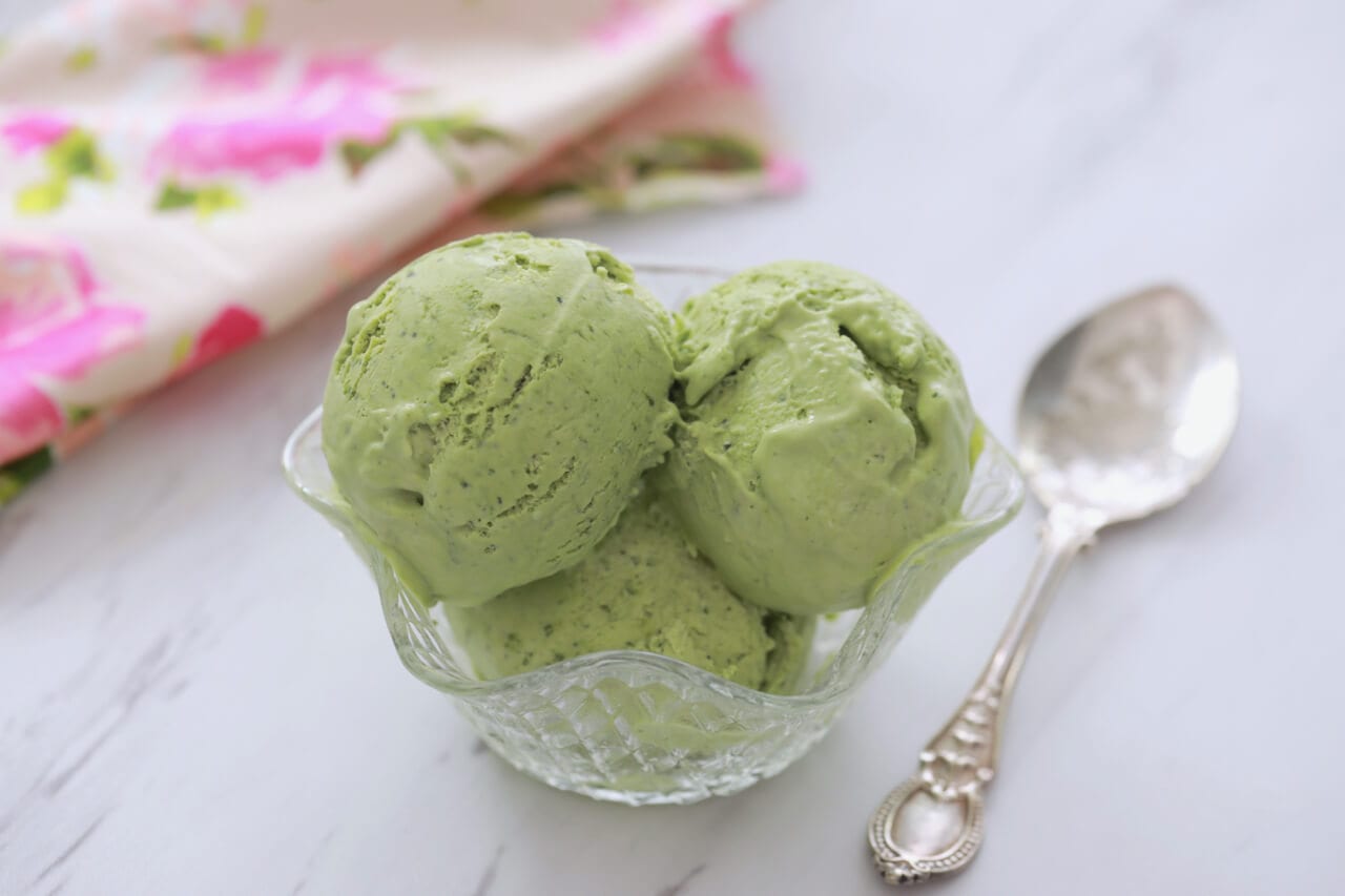 Whip Up 2-Ingredient Matcha Ice Cream with Olive Oil & Salt